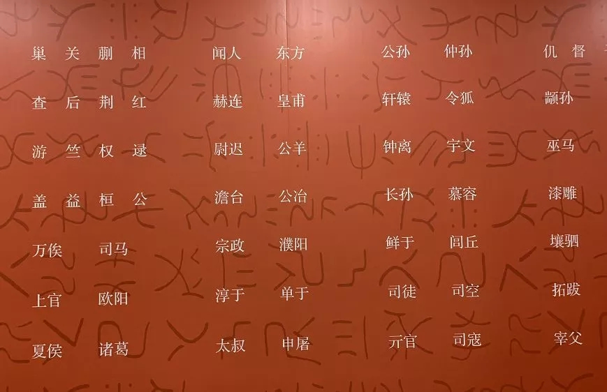 中国人的姓氏，原来这么有趣！